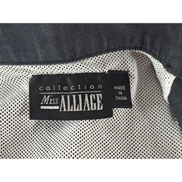 Womens Western Jacket Vest Miss Alliage Collection Lightweight Gold Stitch L - Picture 5 of 6